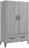 vidaXL Highboard NA Highboard Grau Sonoma 70x31x115 cm Spanplatte Kommode...