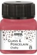 Kreul Bastelfarbe Glass & Porcelain Chalky, 20 ml