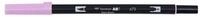TOMBOW Pinselstift ABT Dual Brush Pen, (orchid), zwei Spitzen, f&uuml;r Hand...