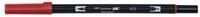 TOMBOW Pinselstift ABT Dual Brush Pen, (persimmon), zwei Spitzen, f&uuml;r Hand...