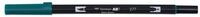 TOMBOW Pinselstift ABT Dual Brush Pen, (dark green), zwei Spitzen, f&uuml;r Hand