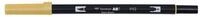 TOMBOW Pinselstift ABT Dual Brush Pen, (sand), zwei Spitzen, f&uuml;r Hand...