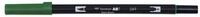 TOMBOW Pinselstift ABT Dual Brush Pen, (hunter green), zwei Spitzen, f&uuml;r Hand