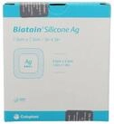 Coloplast Wundpflaster BIATAIN Silicone Ag Schaumverband 7,5x7,5 cm