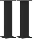 vidaXL Lautsprecherst&auml;nder Lautsprecherst&auml;nder 2 Stk. Schwarz 30x30x95 cm