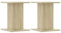 vidaXL Lautsprecherst&auml;nder 30 x 30 x 40 cm Lautsprecherst&auml;nder 2Stk Sonoma...