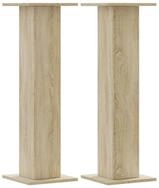 vidaXL Lautsprecherst&auml;nder 30 x 30 x 95 cm Lautsprecherst&auml;nder 2Stk Sonoma...