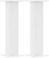 vidaXL Lautsprecherst&auml;nder 30 x 30 x 95 cm Lautsprecherst&auml;nder 2 Stk Wei&szlig;...