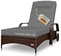 RS Trade Gartenliege Sonnenliege Imola