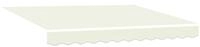 vidaXL Markise Markisenersatzstoff Creme 3,5 x 2 m Polyester (1-St)