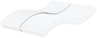 Boxspringmatratze Schaumstoffmatratze Wei&szlig; 160x220 cm H&auml;rtegrad H2 H3,...
