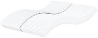 Boxspringmatratze Schaumstoffmatratze Wei&szlig; 160x200 cm H&auml;rtegrad H2 H3,...