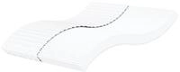 Boxspringmatratze Schaumstoffmatratze Wei&szlig; 200x200 cm H&auml;rtegrad H2 H3,...