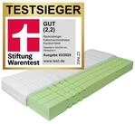 Kaltschaummatratze Komfort-SAN Testsieger Stiftung Warentest 7 Liegezonen Raumgewicht