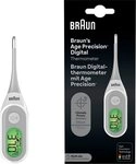 Braun Fieberthermometer PRT2000 Digitalthermometer mit Age Precision&reg;