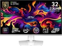 MSI MPG 321URXWDE QD-OLED Gaming-LED-Monitor (3840 x 2160, 0,03 ms...