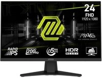 MSI MSI MAG 244F, Gaming-Monitor, (FullHD, Rapid-IPS, TFT-Monitor (1920 x 1080...