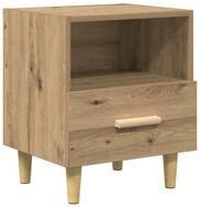 vidaXL Nachttisch Nachttisch Artisan-Eiche 40 x 35 x 47 cm Holzwerkstoff (1-St)