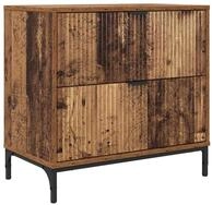 vidaXL Nachttisch Nachttisch Altholz 63,5 x 36 x 61 cm Holzwerkstoff (1-St)