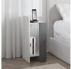 Decortie Nachttisch Elos (pack), Modern Nachttisch Linkes Modul, 27 x 25 x 60 cm