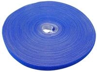 LABEL-THE-CABLE Kabelbinder LTC Klettrolle Pro Roll 25m zum B&uuml;ndelnOrdnen blau