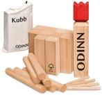 Toyfel Spiel Kubb Wikinger Spiel Holz XXL Odinn, Outdoor Spiele Wikinger...