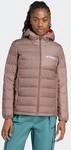 Outdoorjacke ADIDAS TERREX "MULTI LIGHT DOWN CLIMAWARM", Damen, Gr. L, braun...