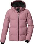 Steppjacke KILLTEC "KOW 357 GRLS QLTD JCKT", M&auml;dchen, Gr. 128, rosa (pink),