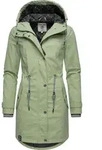 PEAK TIME Regenjacke L60042 stylisch taillierter Regenmantel f&uuml;r Damen