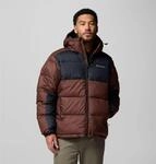 Funktionsjacke COLUMBIA "PIKE LAKE II HOODED JACKET", Herren, Gr. L, schwarz