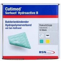 BSN medical GmbH Wundpflaster CUTIMED Sorbact Hydroactive B Gel-V.7x8,5 cm haft.
