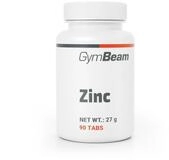 GymBeam Zinc Tabletten, Packung &agrave; 27 g, Vegan, 90 oder 180 Tabeletten