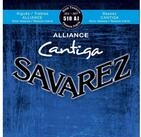 Savarez Saiten, (Cantiga 510 AJ high tension Nylon B&auml;sse versilbert), Cantiga...
