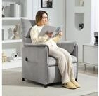 HOMCOM Relaxsessel Elektrisch Fernsehsessel mit Liegefunktion, B&uuml;rstenloser...