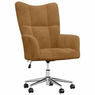 vidaXL Relaxsessel, Relaxsessel Braun Samt