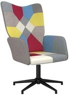 vidaXL Sessel Drehsessel Drehstuhl Relaxsessel Sessel B&uuml;rostuhl Patchwork Stoff