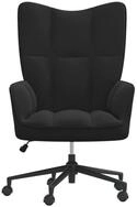 vidaXL Relaxsessel, Sessel Schwarz Samt