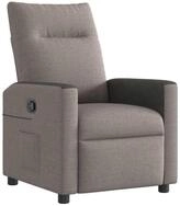 vidaXL Sessel Relaxsessel Taupe Stoff (1-St)