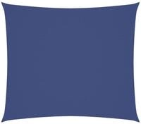 vidaXL Sonnensegel Sonnensegel Oxford-Gewebe Rechteckig 2,5x3 m Blau, (1-tlg)