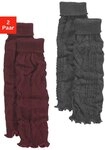 Lavana Stulpensocken (Packung, 2-Paar) mit Zopfstrickmuster