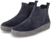 Gabor Gabor 73.731.36 Damen Rauleder blue Schlupfstiefel