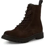 Tamaris Schn&uuml;rstiefelette, Blockabsatz, Schn&uuml;rboots, Herbstschuh mit...