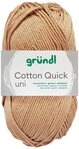 Gr&uuml;ndl Cotton Quick Uni H&auml;kelwolle, 50g