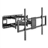 VALUE TV-Wandhalterung TV-Wandhalterung, flexibel, (bis 120 Zoll, 60-120 Zoll, bis