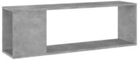 vidaXL TV-Schrank 100 x 24 x 32 cm TV-Schrank Betongrau 100x24x32 cm Spanplatte