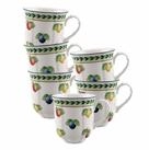 Villeroy & Boch Becher French Garden Fleurence Henkelbecher 250 ml, 1-tlg.,...