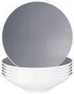 Seltmann Weiden Suppenteller Life Fashion Pasta- / Suppenteller &oslash; 23,3 cm, (6...