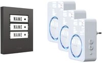 m-e T&uuml;rklingel m-e modern-electronics 100169 Funkklingel Komplett-Set...