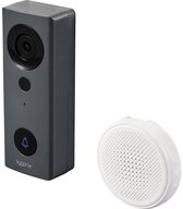 Sygonix Video-T&uuml;rsprechanlage IP-Video-T&uuml;rsprechanlage WLAN, Funk Grau, Wei&szlig;