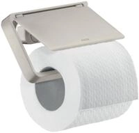 hansgrohe Toilettenpapierhalter Axor Universal Softsquare, Universal abgerundet